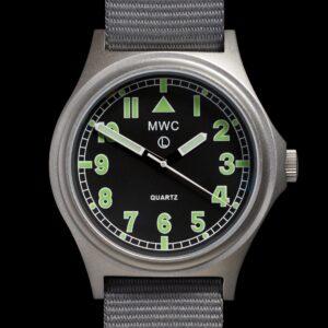 MWC G10 100m / 330ft ft Water resistant Stainless Steel Military Watch with Sapphire Crystal – NATO Stock Number: NSN 6645-99-472-3228