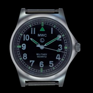 MWC G10 LM Stainless Steel Military Watch with Date Window (Supplied without a Strap)