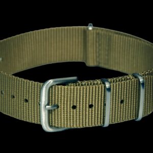 18mm Khaki NATO Webbing Strap