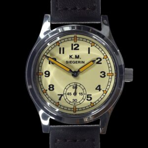 Siegerin Kriegsmarine (German Navy) WW2 Pattern Watch with 21 Jewel Automatic Mechanical Movement