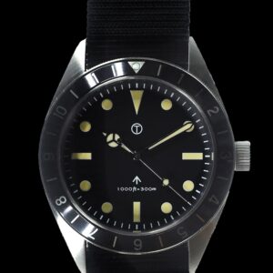 MWC Classic 1960s Pattern Divers Watch with Retro Luminous Paint and a Hybrid Mechanical/Quartz Movement