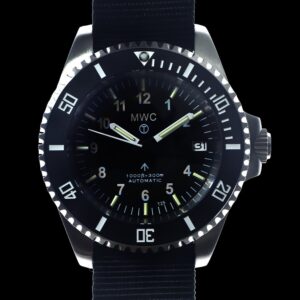 MWC 24 Jewel 300m Automatic Military Divers Watch with Tritium GTLS Illumination and Sapphire Crystal