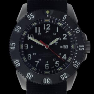 MWC P656 2023 Model Titanium Tactical Series Watch with GTLS Tritium and Ten Year Battery Life (Date Version)