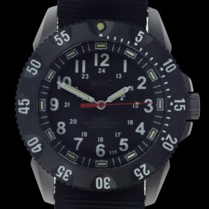 MWC P656 2023 Model Titanium Tactical Series Watch with GTLS Tritium and Ten Year Battery Life (Non Date Version)