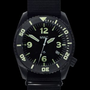 MWC “Depthmaster” 100atm / 3,280ft / 1000m Water Resistant Military Divers Watch in PVD Stainless Steel Case with Helium Valve (Automatic)