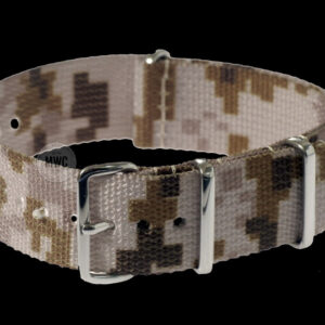 18mm US ACU Digital Camo Desert NATO Military Watch Strap