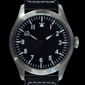 MWC Classic 46mm Limited Edition XL Military Pilots Watch with Sweep Second Hand