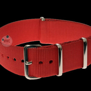 18mm Red NATO Military Watch Strap