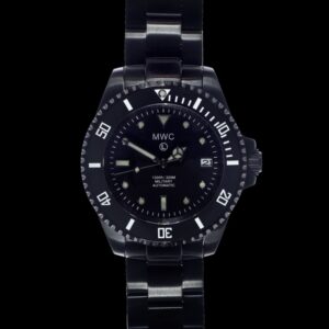 MWC 24 Jewel 300m Automatic Divers Watch with PVD Bracelet, Ceramic Bezel and Sapphire Crystal