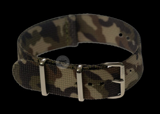 20mm “Mediterranean / Desert” Camo NATO Military Watch Strap