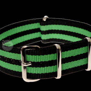 18mm “Green and Black” NATO Military Watch Strap