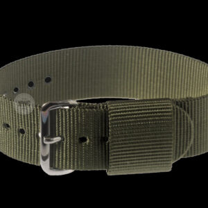 20mm US Pattern Olive Green Military Watch Strap