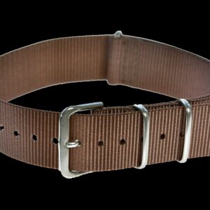 18mm Brown NATO Military Watch Strap