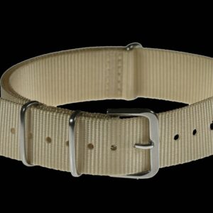 18mm NATO Webbing Strap – Light Sand / Desert Pattern