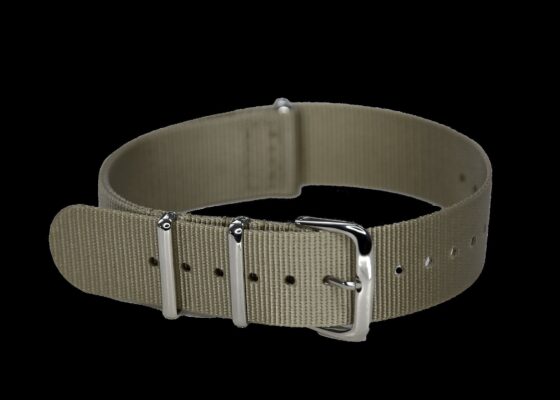 18mm “Light Desert Sand Pattern” NATO Military Watch Strap