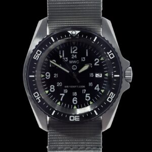 Military Divers Watch Stainless Steel (Automatic) 24 Hour Dial with Sapphire Crystal and Ceramic Bezel